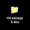 Folder with Rapa Nui characters.