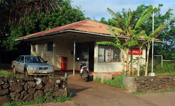 Post office in Hanga Roa, Easter Island (Rapa Nui)