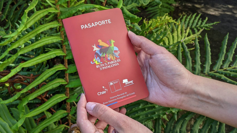 Travel passport used as a reference for planning a trip to Rapa Nui.