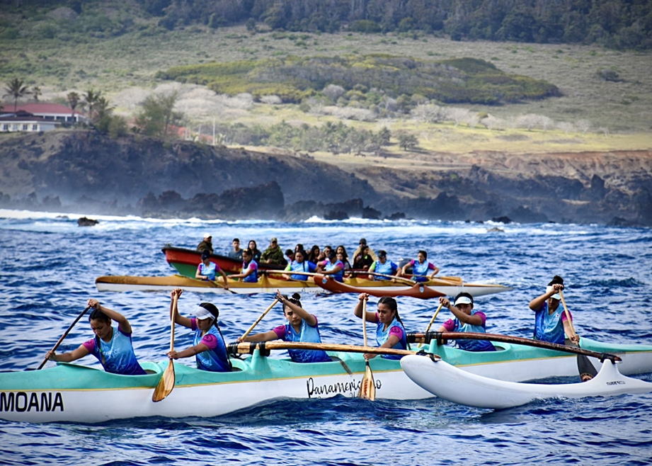 Polynesian Canoeing and the Beginning of the Va’a Pan American Championship in Rapa Nui