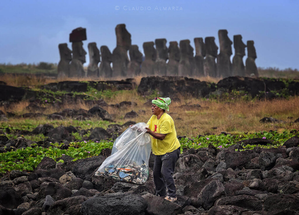 Local conservation efforts and sustainable tourism in Rapa Nui.