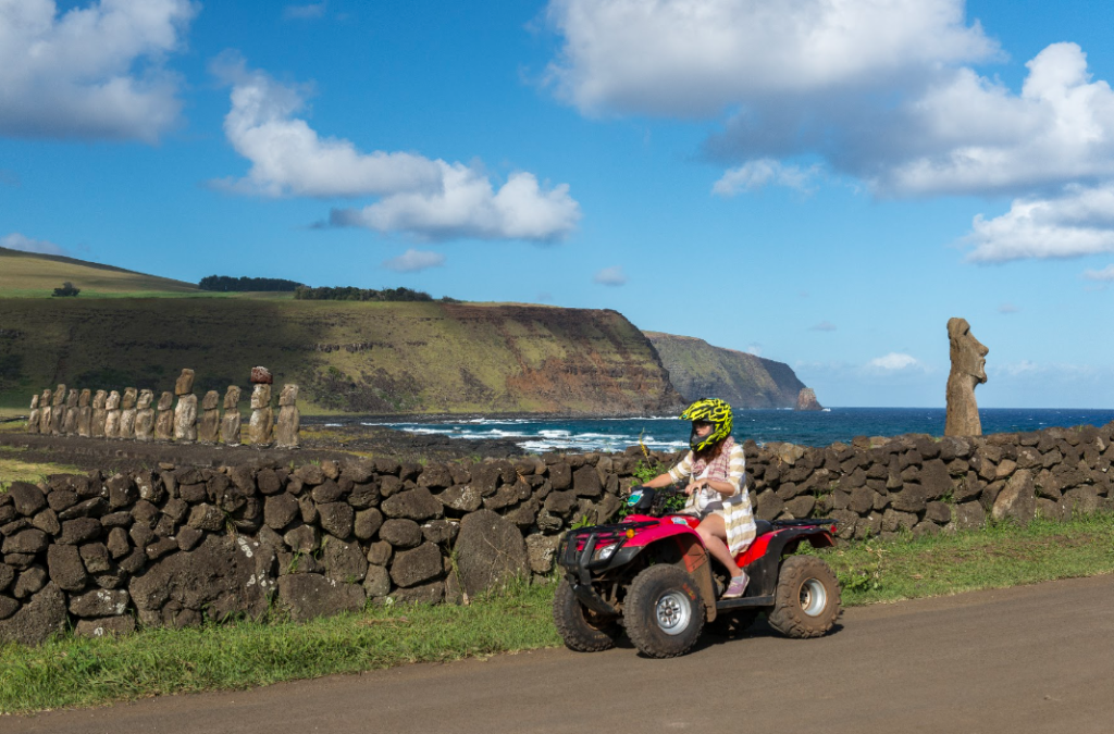 Visitors enjoying Tapati Rapa Nui 2027 Easter Island