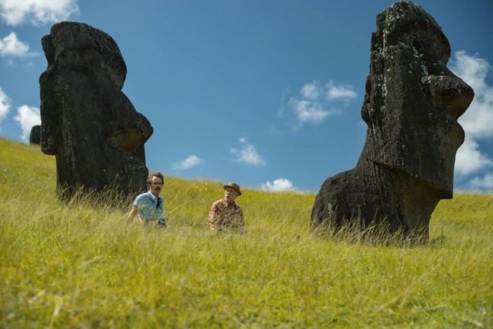 Rodaje de Wild Horse Nine en Rapa Nui: cómo Hollywood llegó a Isla de Pascua, la participación de la comunidad local, extras rapanui y la experiencia vivida desde Easter Island Travel.