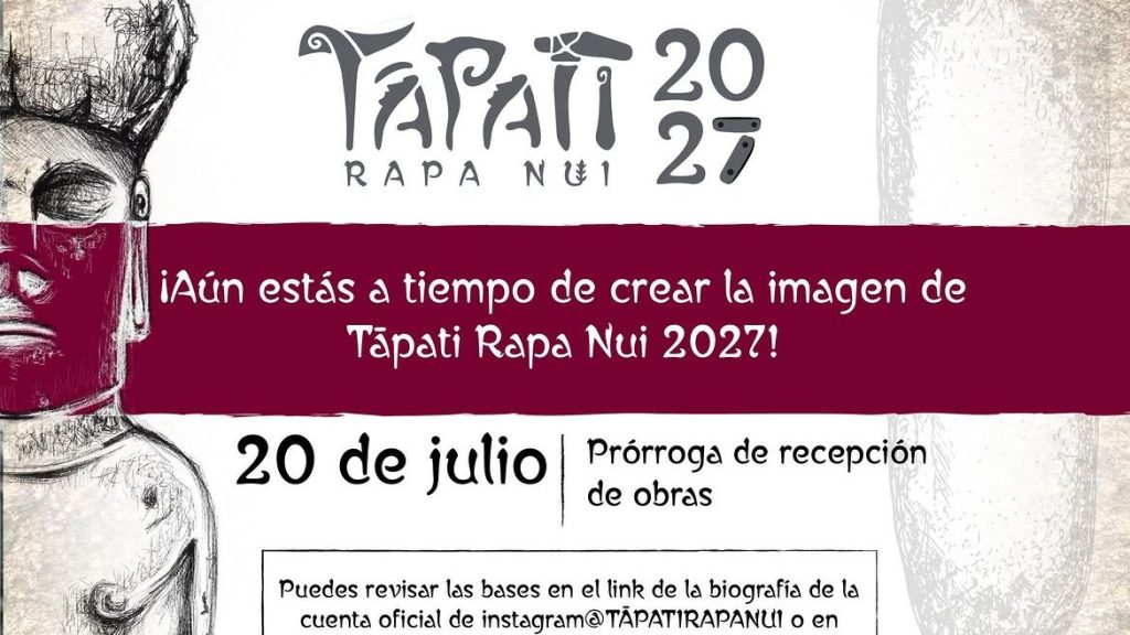 Concurso oficial del afiche de la Tapati 2027.