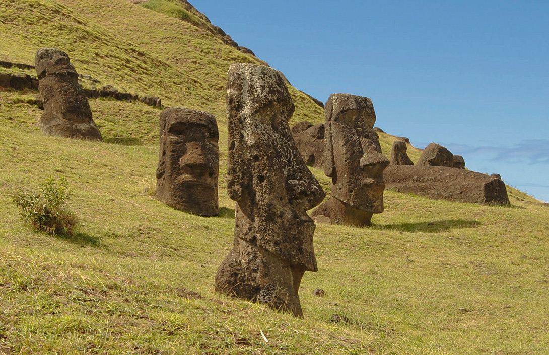 Easter Island images: Archaeology