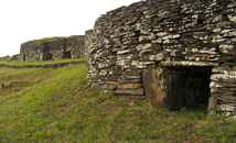 Orongo stone houses from birdman era