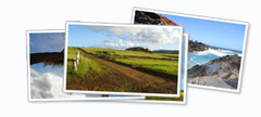Easter Island landscapes and nature photos