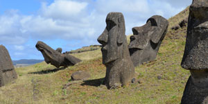 Rano Raraku moai quarry factory