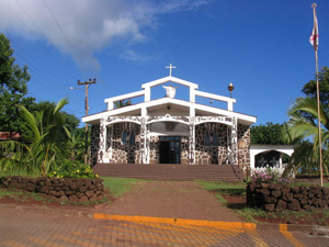 Catholic church of Easter Island.